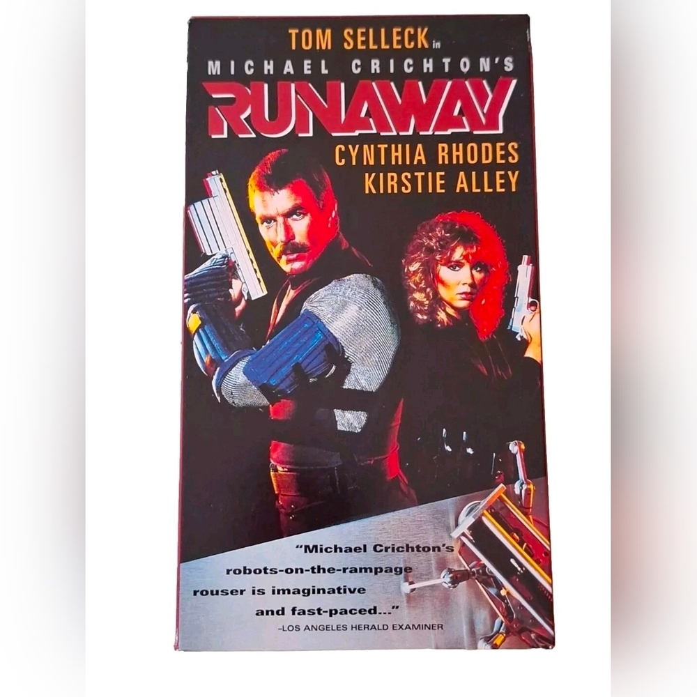 Runaway VHS 80s RETRO SCI FI